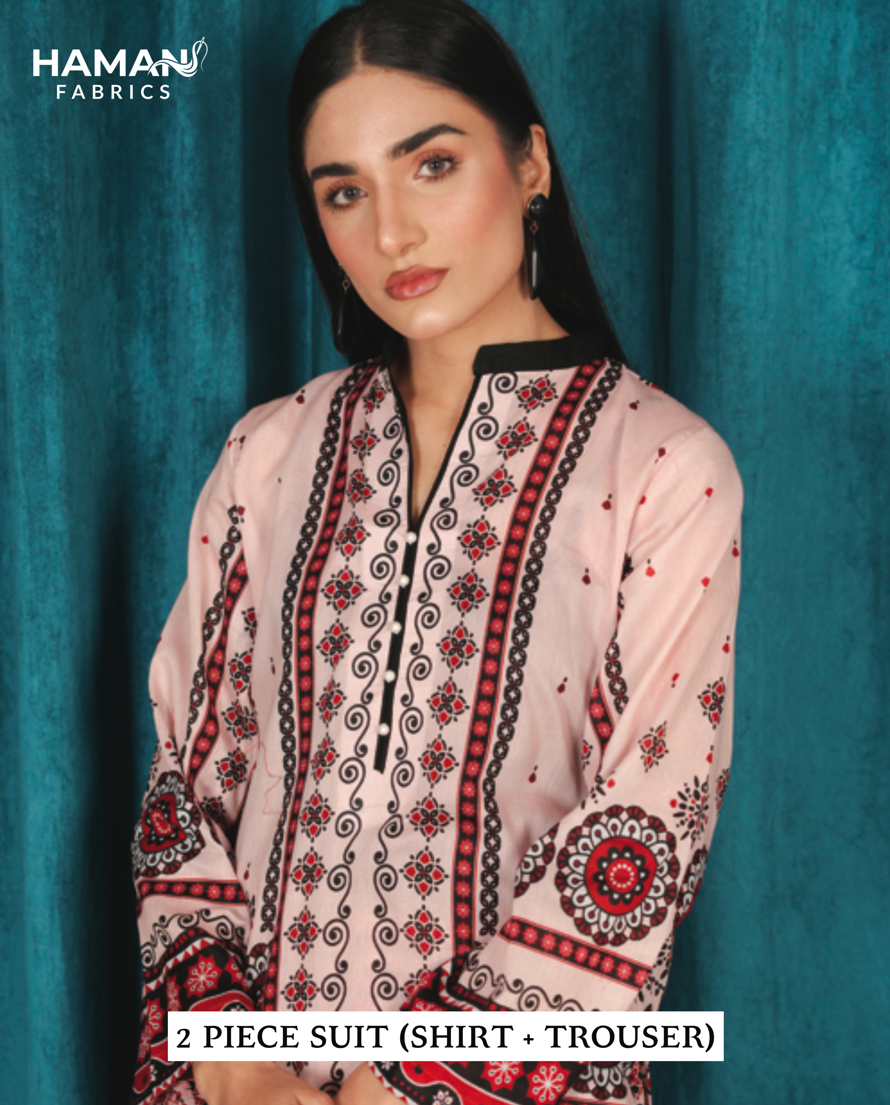 Baby Pink 2 Piece Premium Lawn Suit – Soft Feminine Summer Elegance