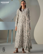 Faiza Faisal Elegant Floral 3-Piece Lawn Suit – Summer Collection
