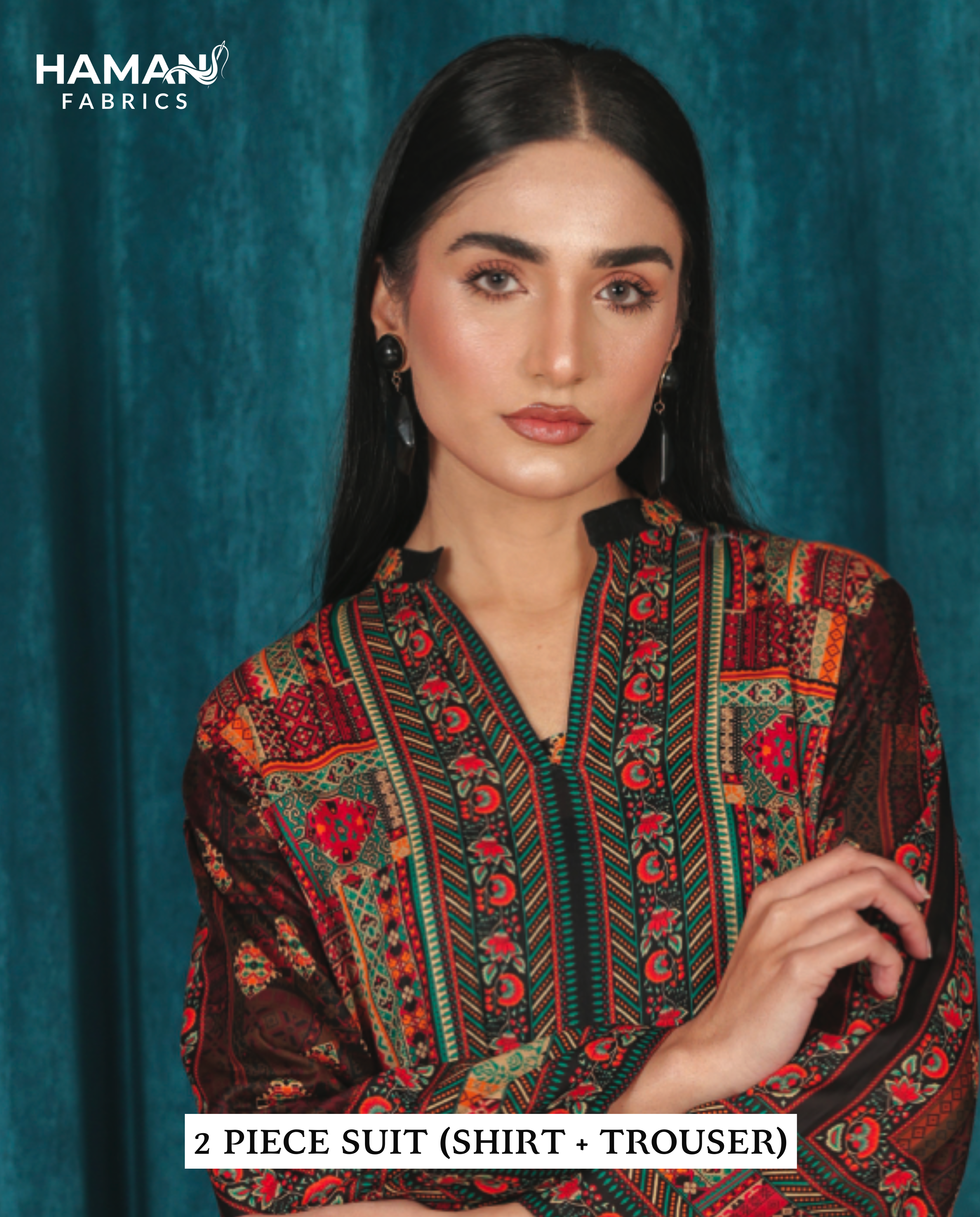 Deep Maroon 2 Piece Premium Lawn Suit – Rich Elegant Summer Style