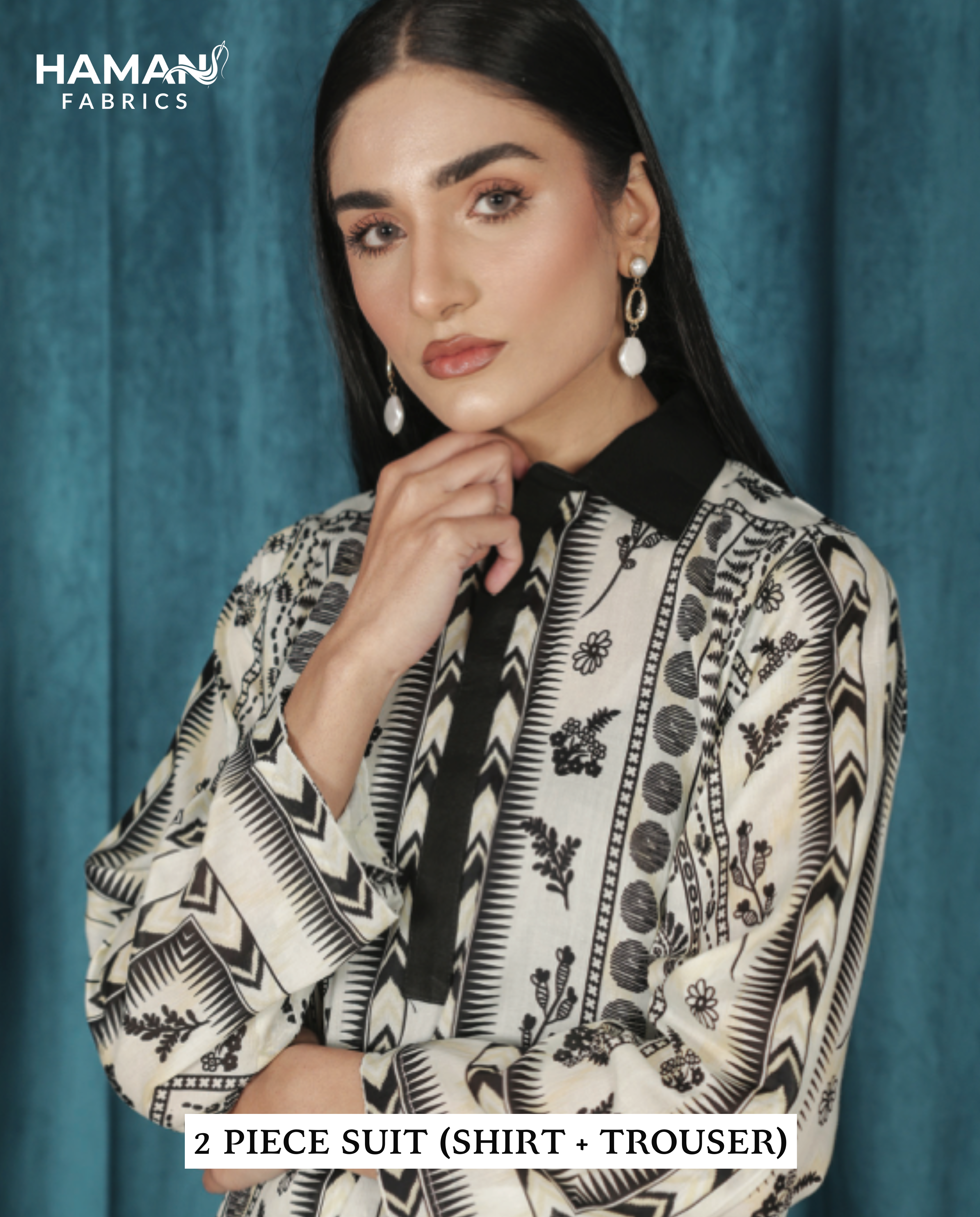 Cream 2 Piece Premium Lawn Suit – Soft Elegant Summer Wear