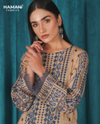 Beige 2 Piece Premium Lawn Suit – Soft Neutral Summer Elegance