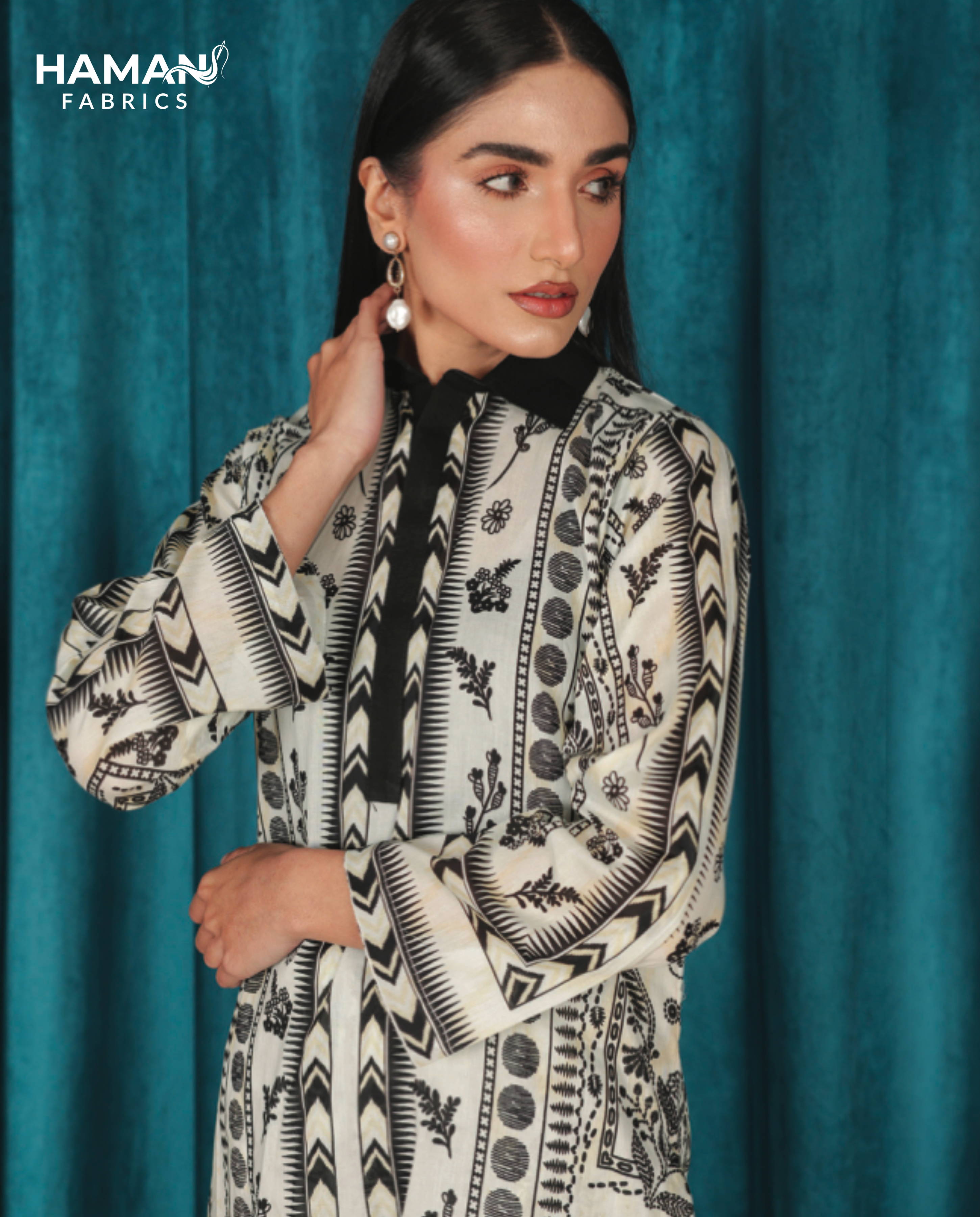 Cream 2 Piece Premium Lawn Suit – Soft Elegant Summer Wear