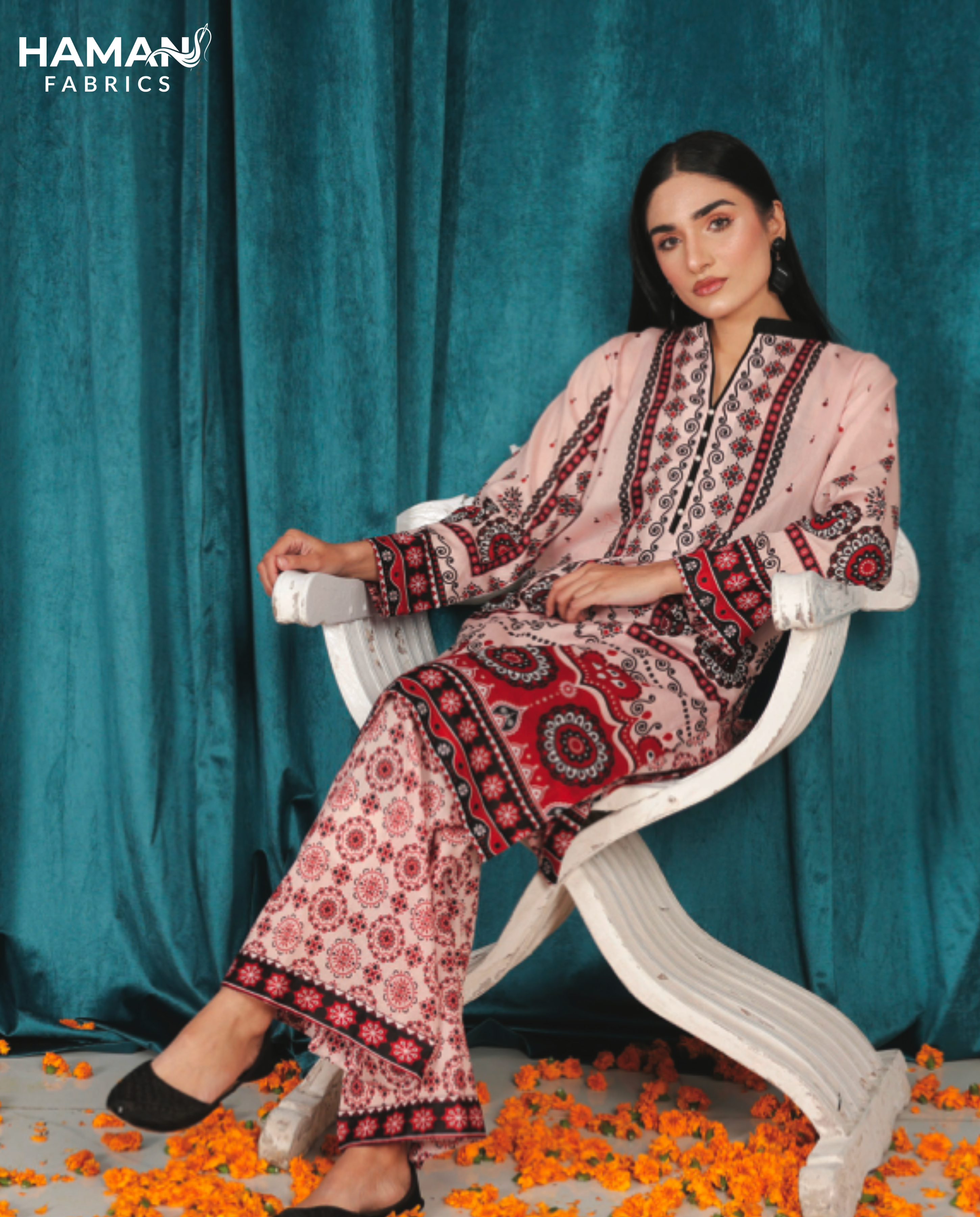 Baby Pink 2 Piece Premium Lawn Suit – Soft Feminine Summer Elegance