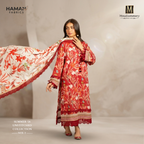 AMBER – 3 PIECE UNSTITCHED LAWN DIGITAL SUIT – MAUSUMMERY INSPIRED