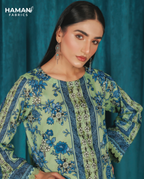 Pistachio Green 2 Piece Premium Lawn Suit – Elegant Summer Wear