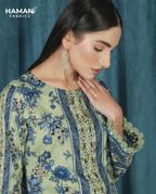 Pistachio Green 2 Piece Premium Lawn Suit – Elegant Summer Wear