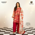 AMBER – 3 PIECE UNSTITCHED LAWN DIGITAL SUIT – MAUSUMMERY INSPIRED