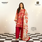 AMBER – 3 PIECE UNSTITCHED LAWN DIGITAL SUIT – MAUSUMMERY INSPIRED