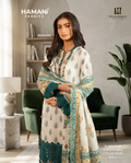 Mausummery Summer 2026 Unstitched 3-Piece Suite – Off-White & Teal